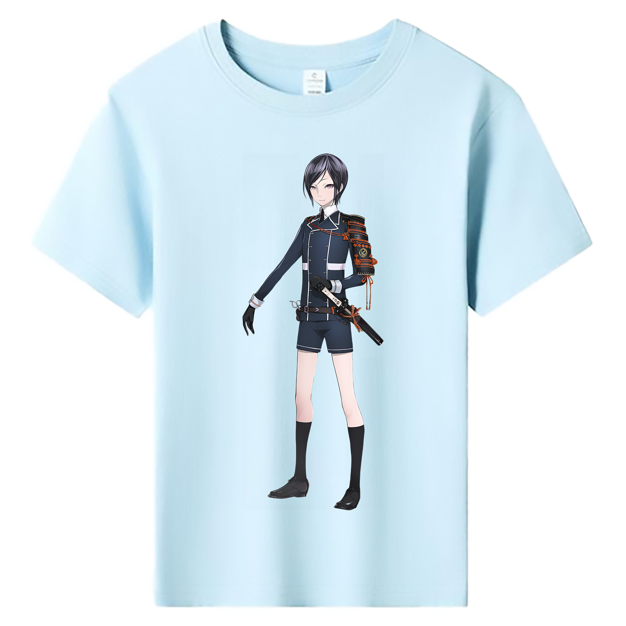（画像用） 刀剣乱舞 Touken Ranbu 綿100％キッズTシャツ（フロントプリント）